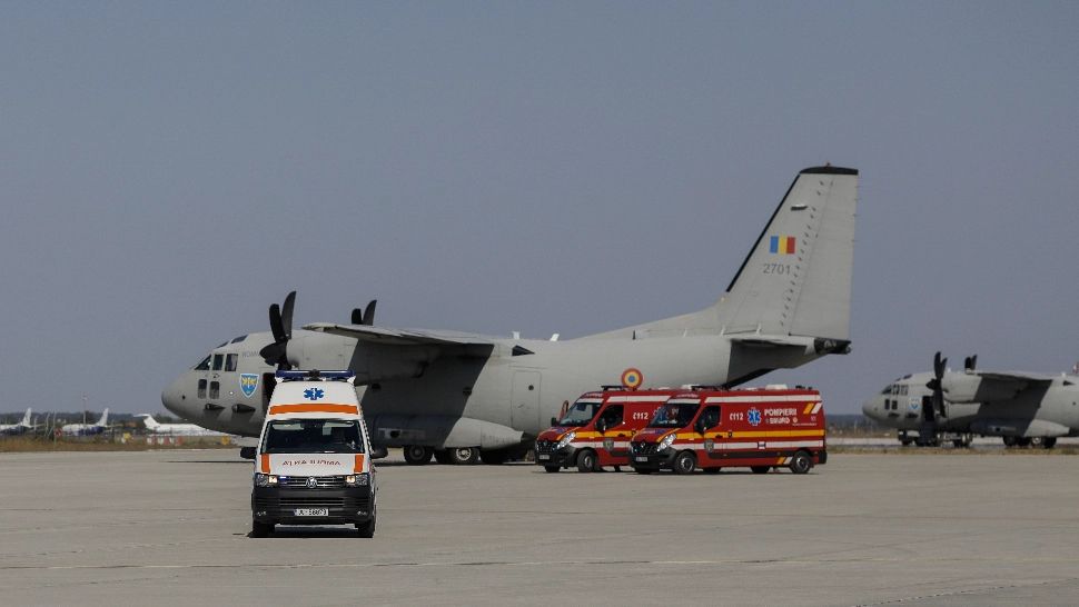 Transfer răniți/ Foto: Inquam Photos / Octav Ganea