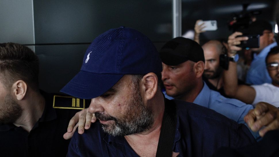 Darius Vâlcov la extrădarea în România - 2023  (foto: Inquam/Octav Ganea)