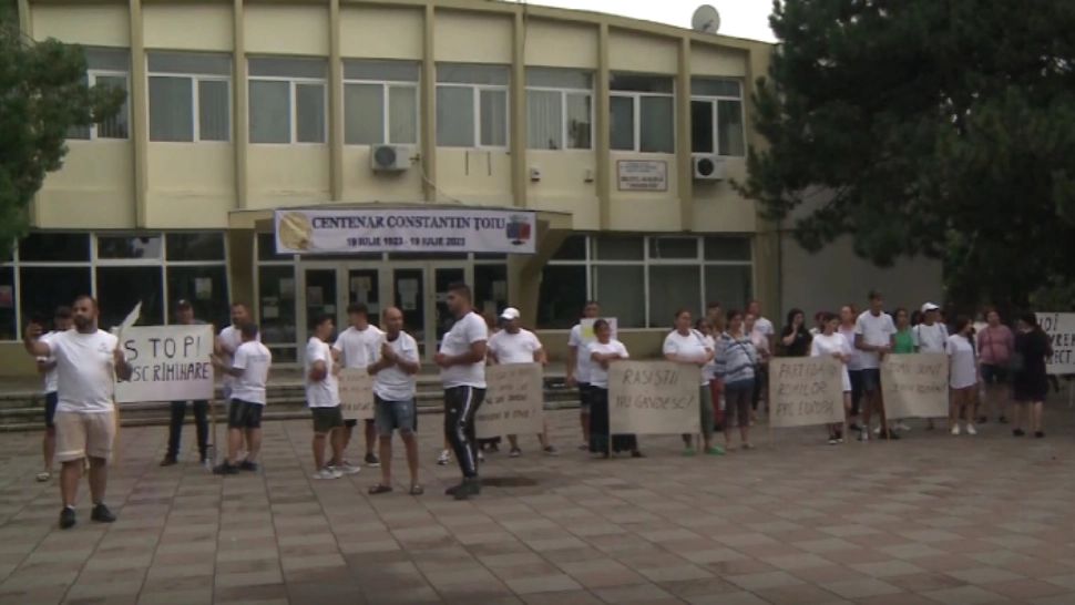 Protest spital Urziceni