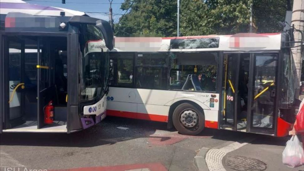 Accident in Pitesti