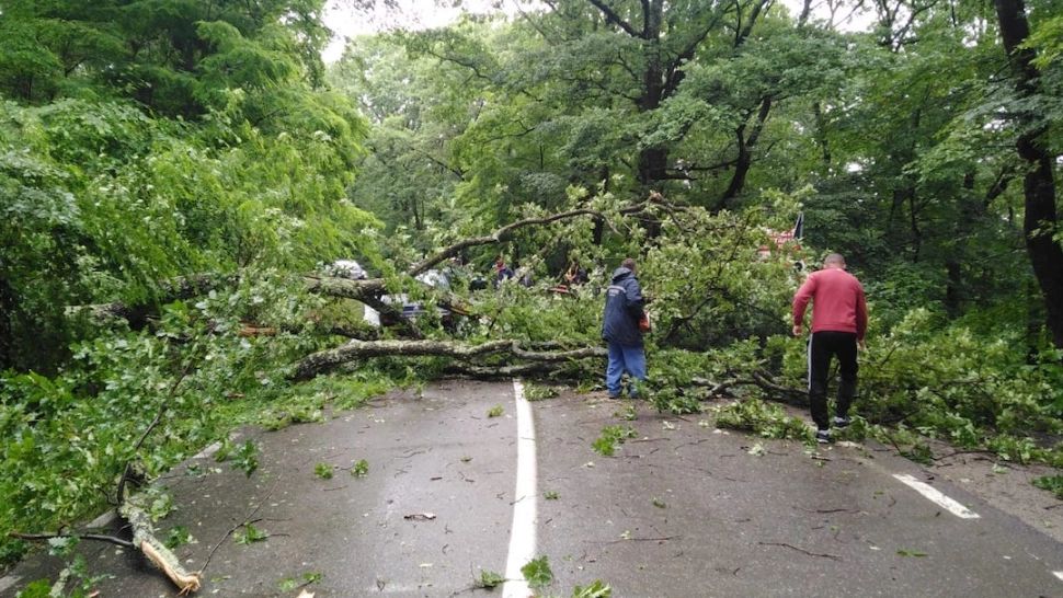 Vremea a făcut ravagii în jumătatea de nord a țării/ Foto/ISU