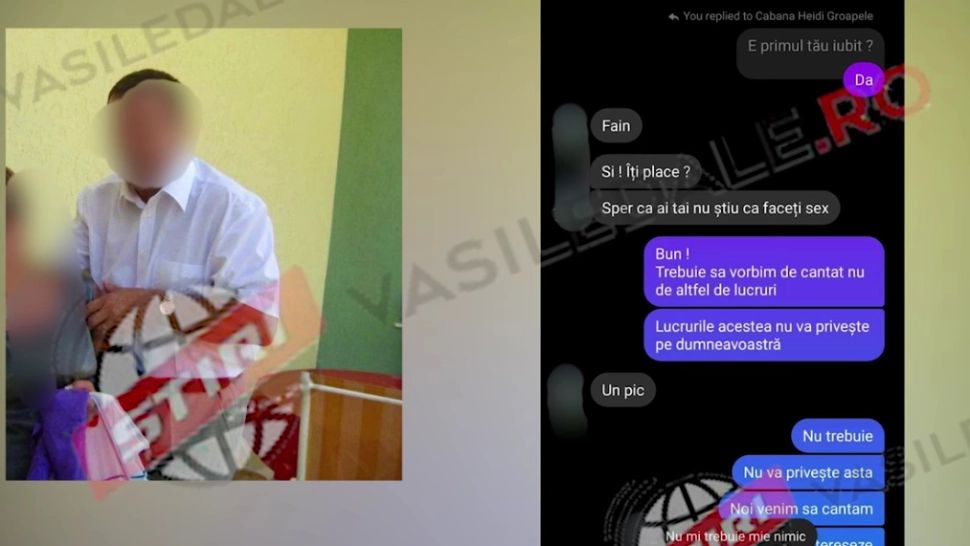 Cântăreață minoră, racolată pe Facebook pentru sex. Foto: Captura YouTube/vasile dale