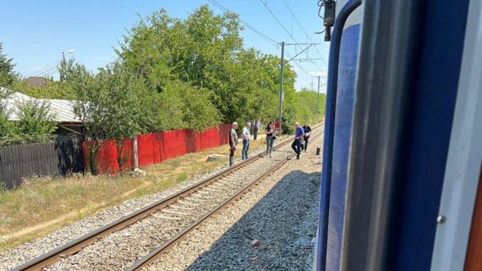 Bărbat călcat de tren, în dreptul orașului Pantelimon. Foto/CFR