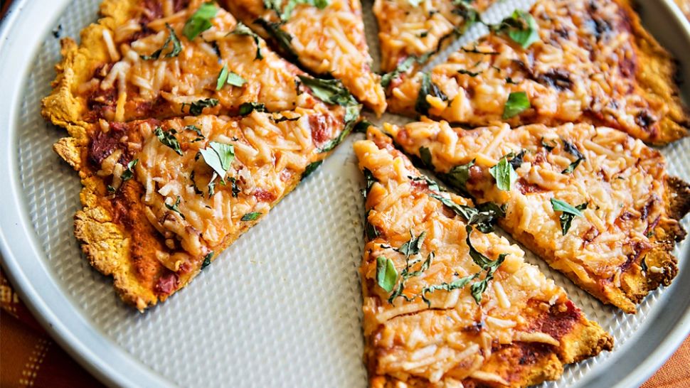 Pizza cu blat din dovlecei