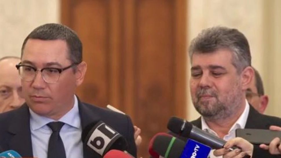 Victor Ponta și Marcel Ciolacu / Arhivă foto