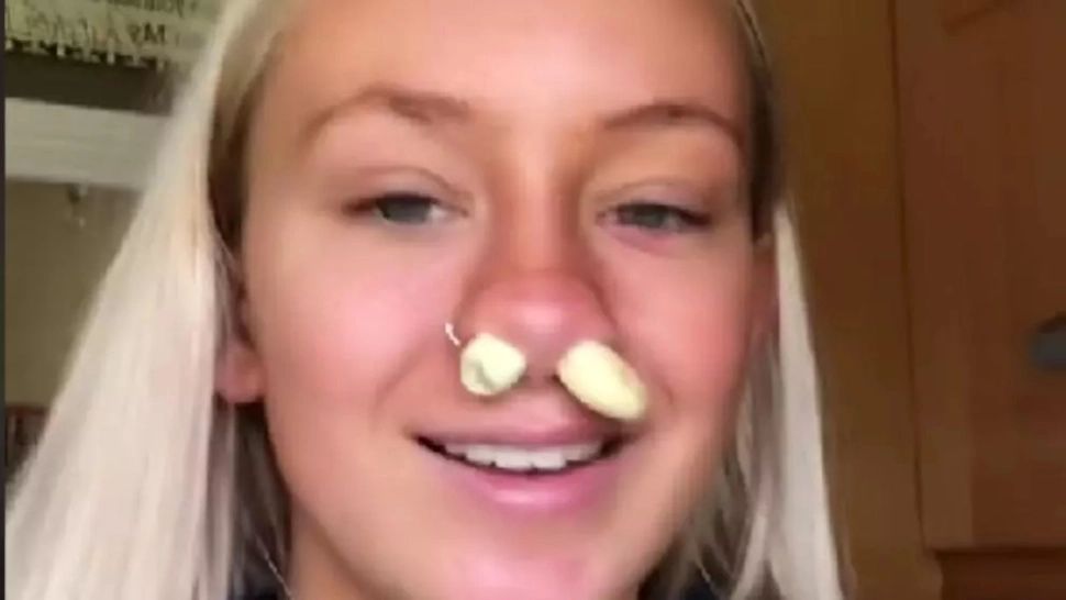 Ce poți să pățești dacă-ți bagi usturoi in nas? O nouă farsă prostească și periculoasă pe TikTok