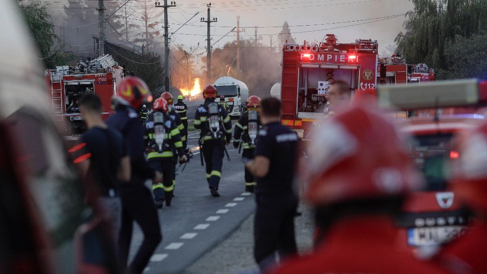 Explozie Crevedia / Foto: Inquam Photos
