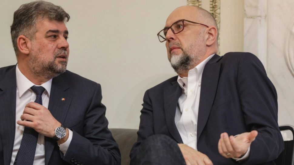 Marcel Ciolacu și Kelemen Hunor, despre masurle de austeritate / Foto: INQUAM/Octav Ganea