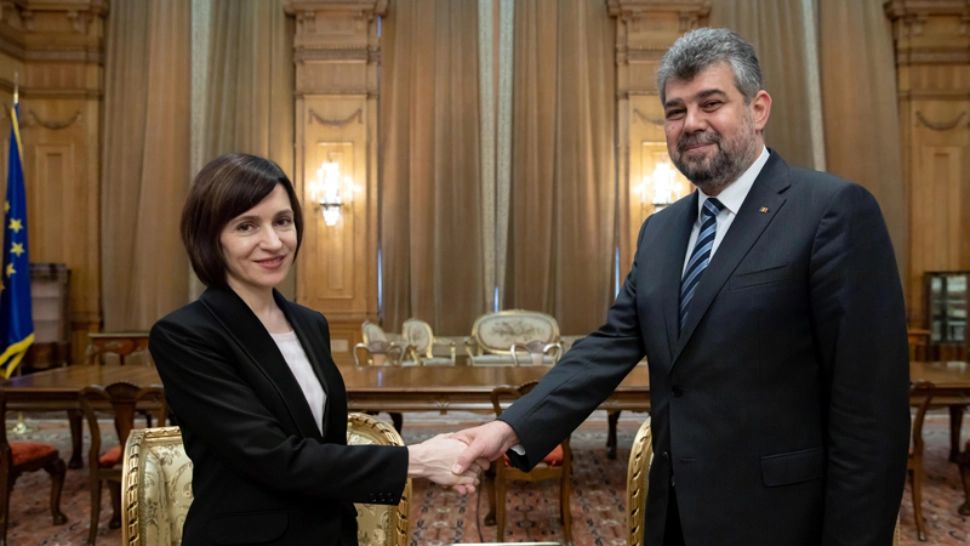 Marcel Ciolacu, întrevedere cu Maia Sandu, la București - Summit-cheie în Capitala României