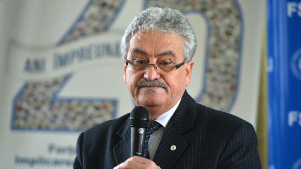 Simion Hăncescu, președinte FSLI / Foto: agerpres.ro