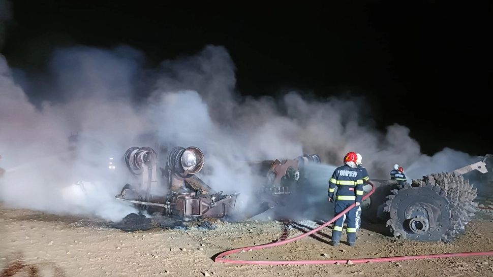 Explozie Autostrada Moldovei