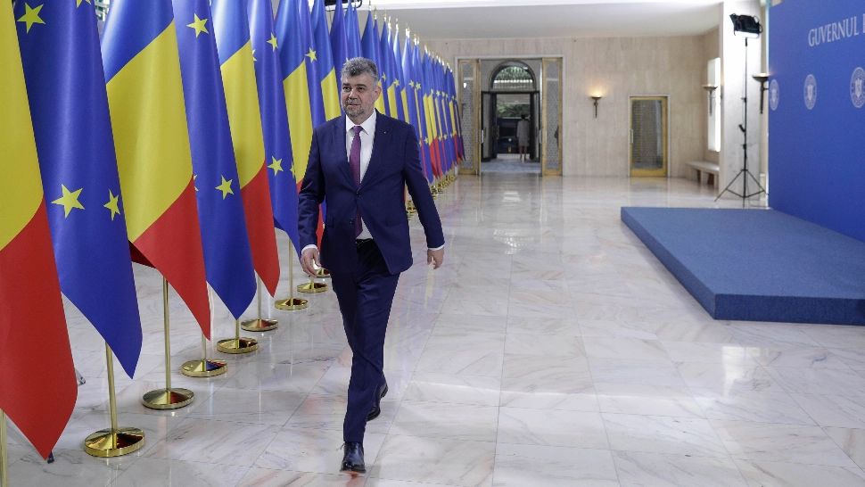 Marcel Ciolacu, în vizită la Vatican și în Italia. Foto/Guvernul României
