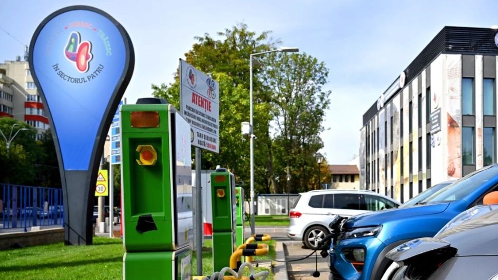 Sectorul 4 va beneficia de 100 noi puncte de reîncărcare a mașinilor electrice - Investiție de peste 10 milioane de lei