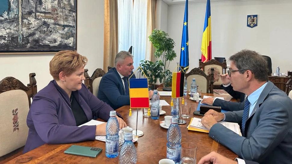 Lucian Bode, discuții cruciale cu o delegație de parlamentari germani. Aderarea la Schengen, printre subiectele abordate/Foto: Facebook