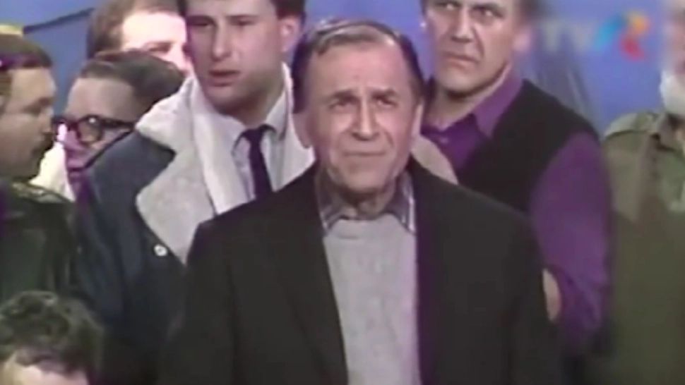 Ion Iliescu/ Captură video