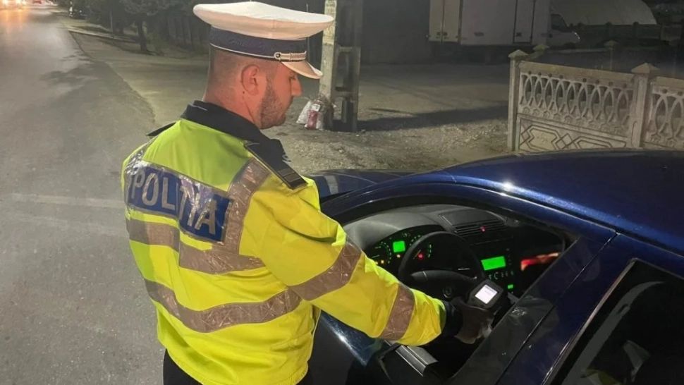 Cel mai sincer șofer al lunii, cu o alcoolemie de 1,35 - Ce le-a spus un sucevean polițiștilor, prins beat și fără permis