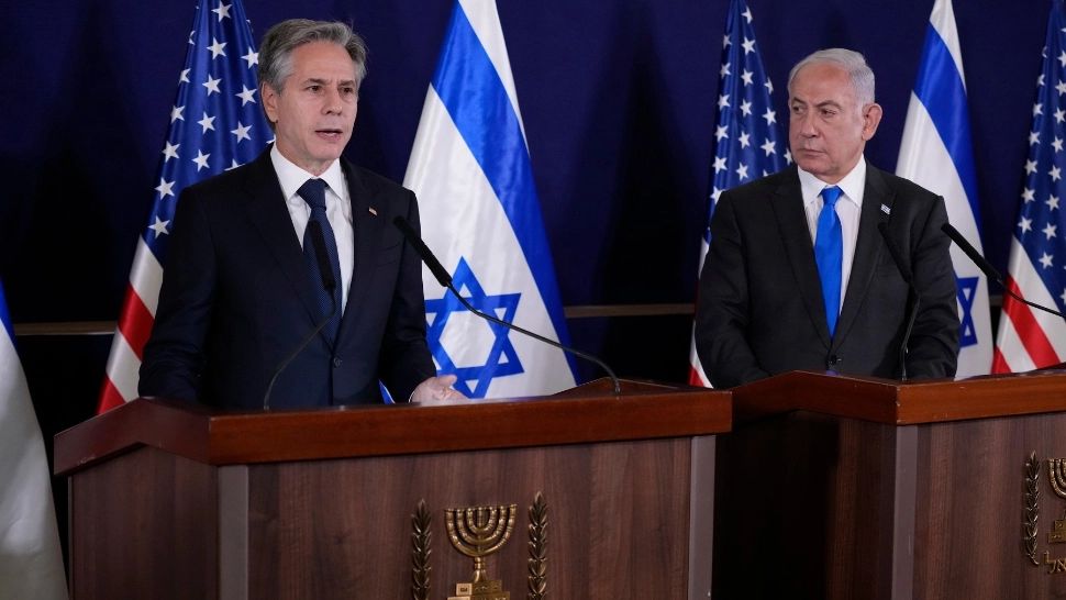 Discurs istoric al secretarului de stat SUA, Anthony Blinken în Israel. Foto: Profimedia