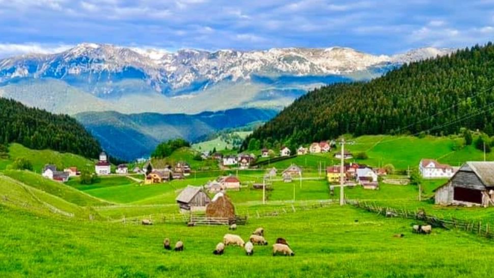 Stațiunea cu cel mai curat aer din România. Foto: Facebook