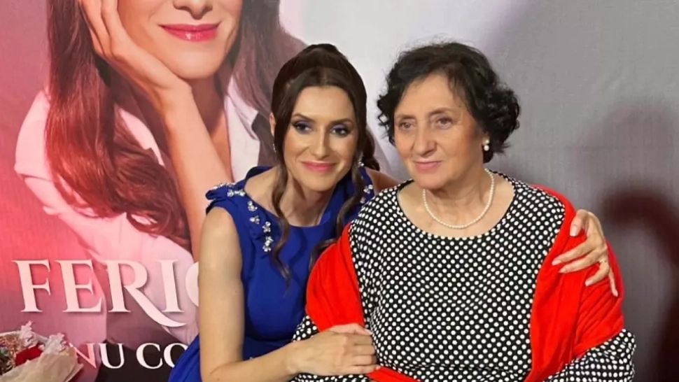 Iuliana Tudor si mama sa