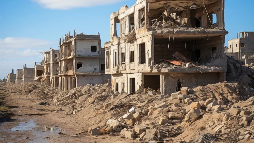 Urmările loviturilor aeriene ale Israelului în Gaza / Arhivă foto Profimedia