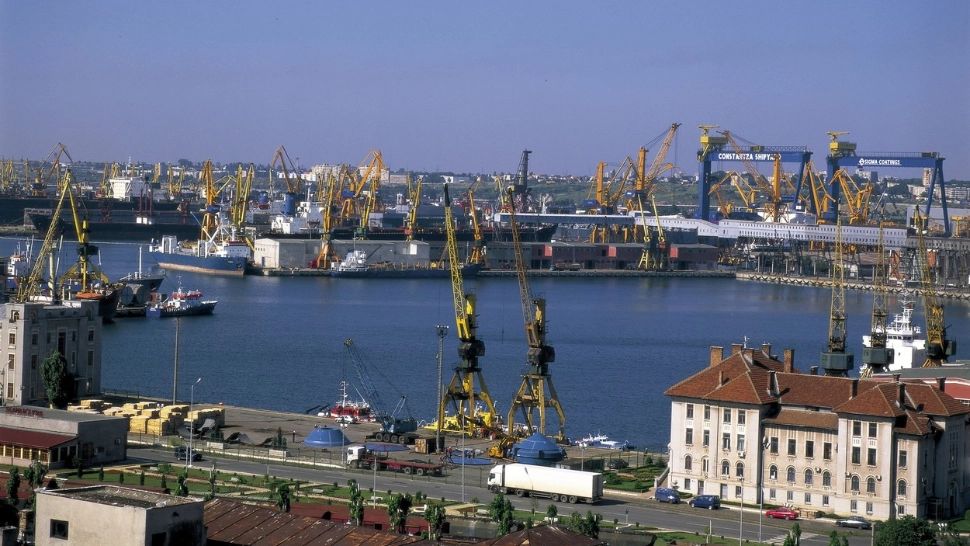 Controale precare ale poliției în Portul Constanța. Foto/Profimedia