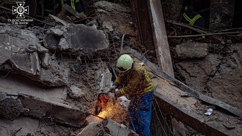 Pagube Kiev/ Foto: X