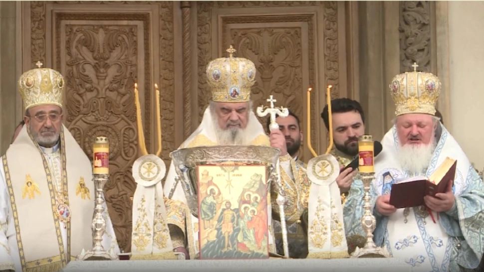 Slujbă Bobotează / Captură video