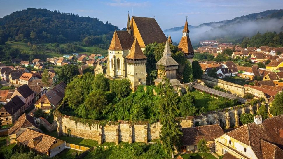 Biserica săsească din Biertan, o bijuterie arhitecturală. Foto/Profimedia