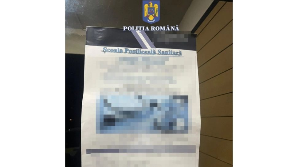 Diplome de asistenți medicali generaliști în UE pentru italieni școliți fictiv în România. Percheziții uriașe în Ilfov şi Mureş/ Poliția Română