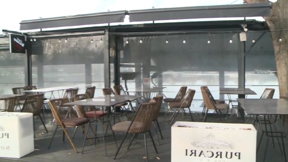 Scandal uriaș în cel mai bogat sector al Capitalei: începe demolarea teraselor de lux/ Captură video