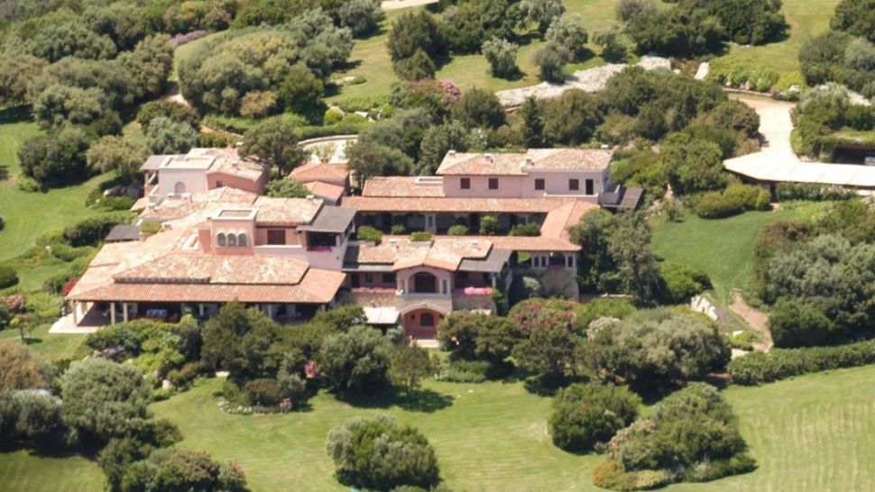 Vila lui Berlusconi, unde se țineau celebrele petreceri „bunga-bunga”. Foto: Profimedia