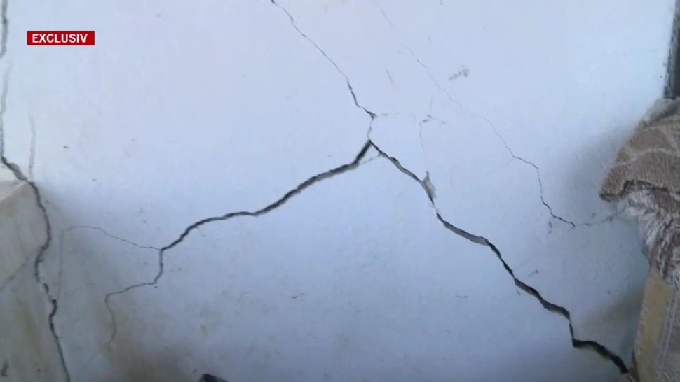 Casele din Slănic Prahova, grav afectate de exploatările de la salină