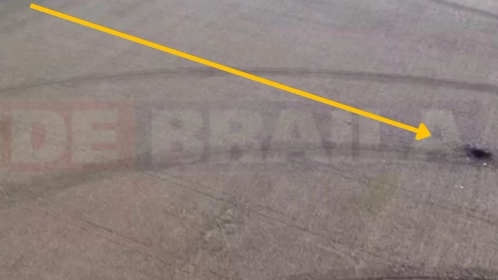 Au fost gasite resturile dronei din Braila