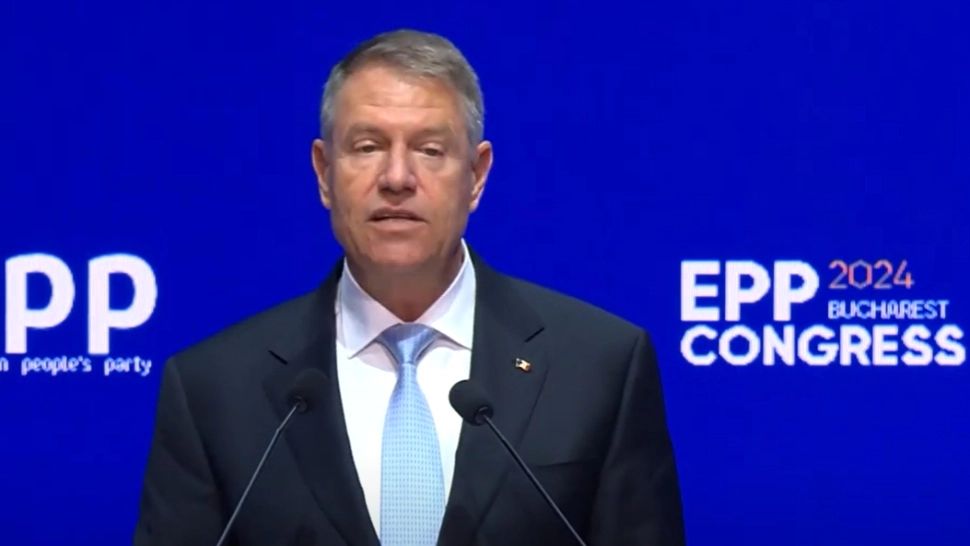 Kluas Iohannis/ Captură video