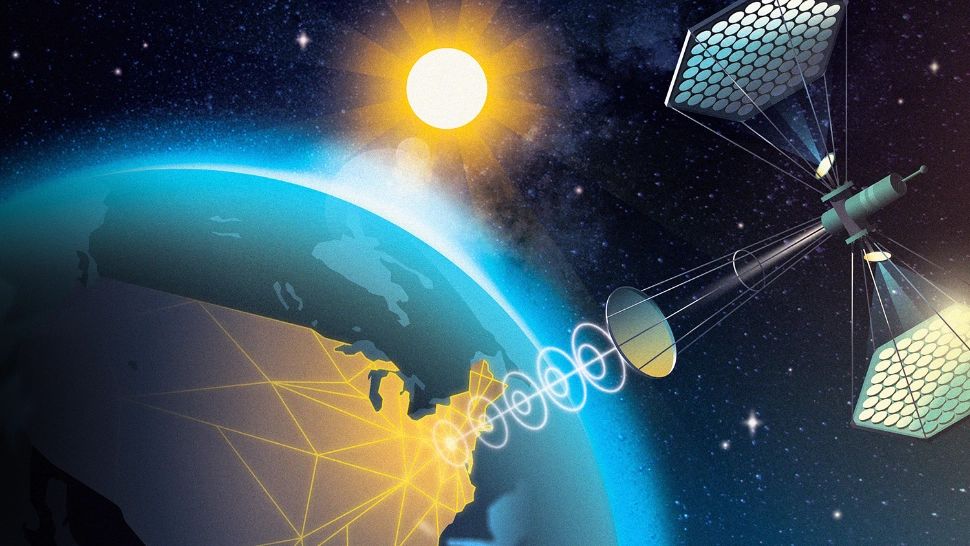 Energia din spațiu, transformată în curent electric