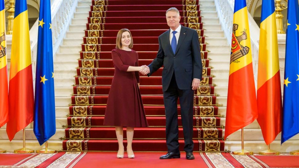 Klaus Iohannis, Maia Sandu