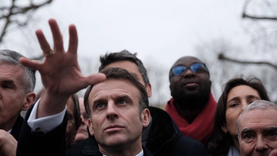 Macron a fost criticat pentru primele sale declarații (Profimedia)