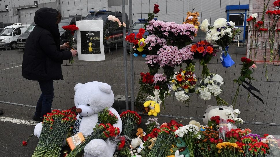 Scene tulburătoare în complexul Crocus, din Moscova / Foto: Profi Media