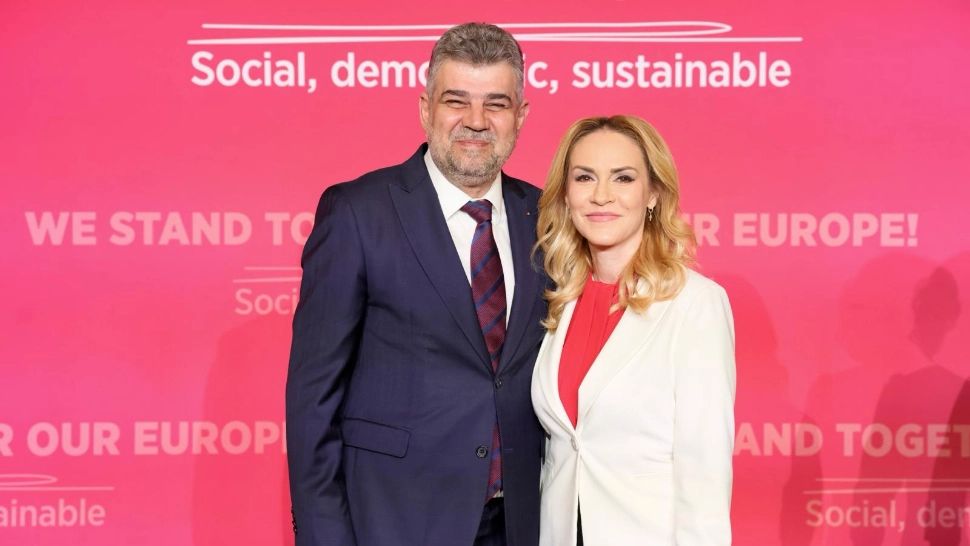 Gabriela Firea și Marcel Ciolacu