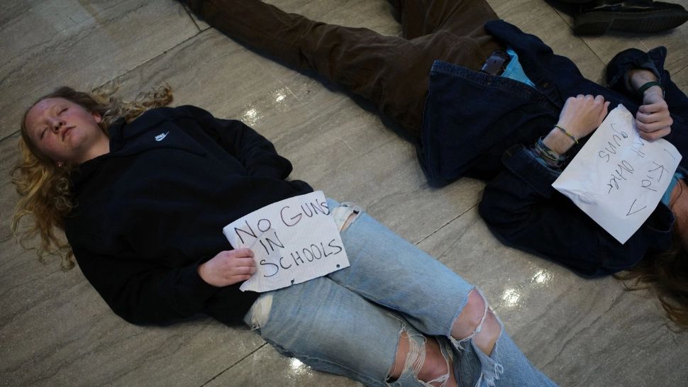 Arme în scoli, un proiect împotriva cărora elevii se opun vehement. Foto/Profimedia