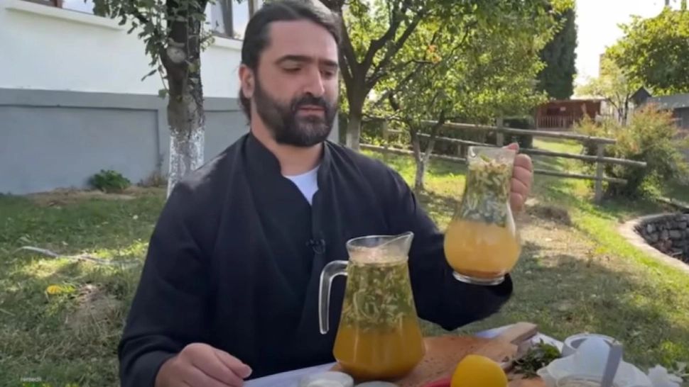 „Apa de slăbit”, rețeta de la mănăstire care te ajută scapi de un kilogram pe săptămână. Foto; Captură YouTube