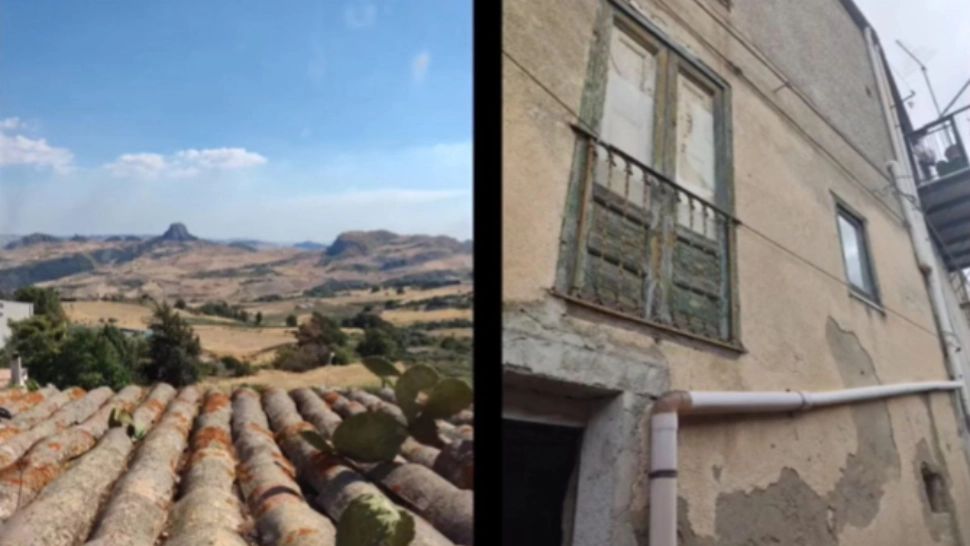 Casa din Italia, cumpărată pentru 1 euro. Foto: TikTok