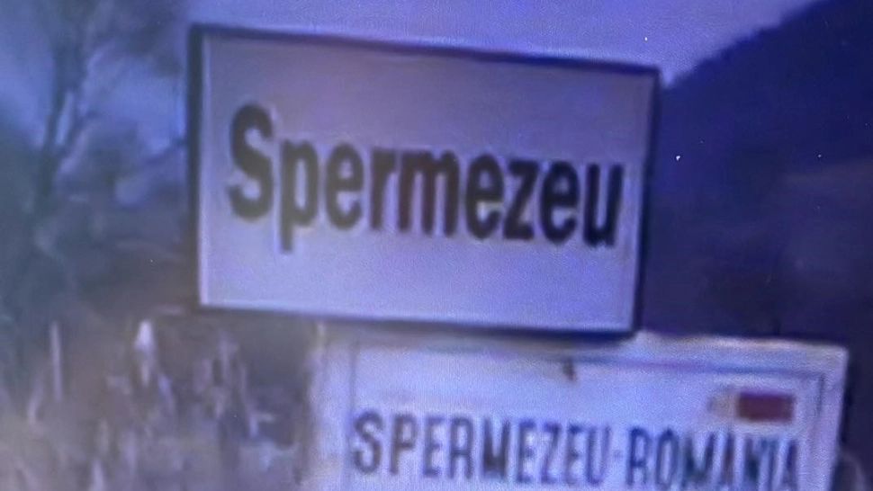  Localități din România, pe harta celor mai pitorești și obscene denumiri din Europa. Unde se află comuna „Spermezeu”