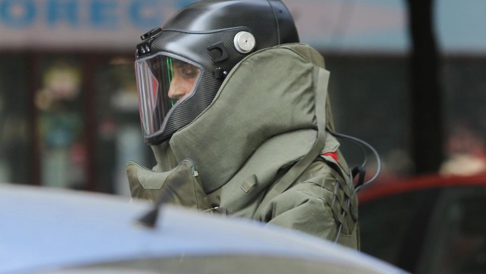 Alertă cu bombă, pe o stradă din Constanța. Mobilizare de urgență a geniștilor - FOTO