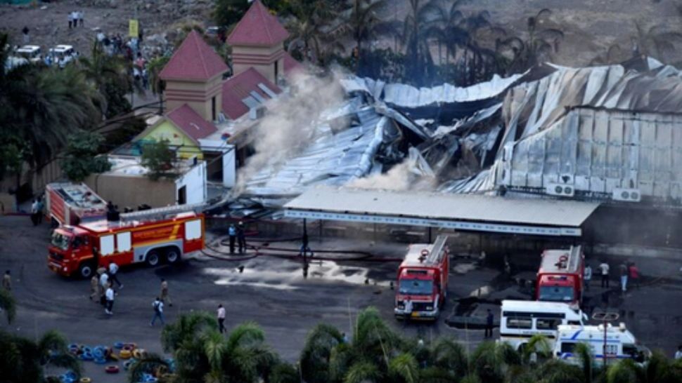 Incendiu in India