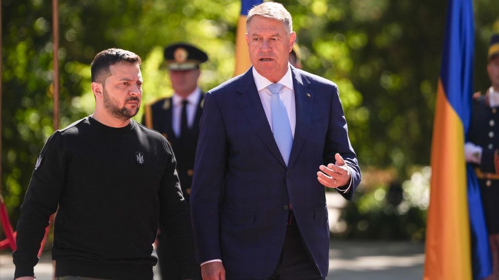 Volodimir Zelenski si Klaus Iohannis