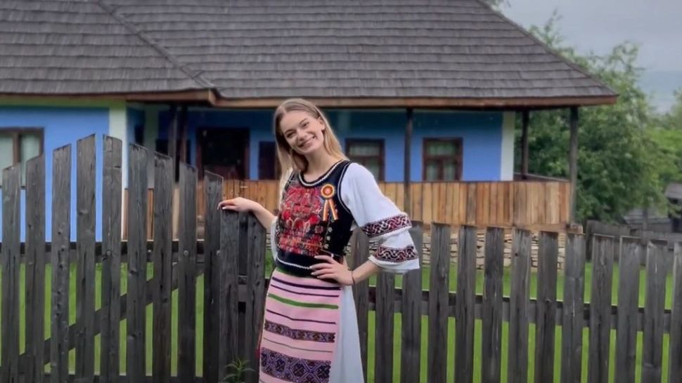 Ioana Oleleu, fiica președintelui ANSVSA, va concura la Miss. Foto/Captură video