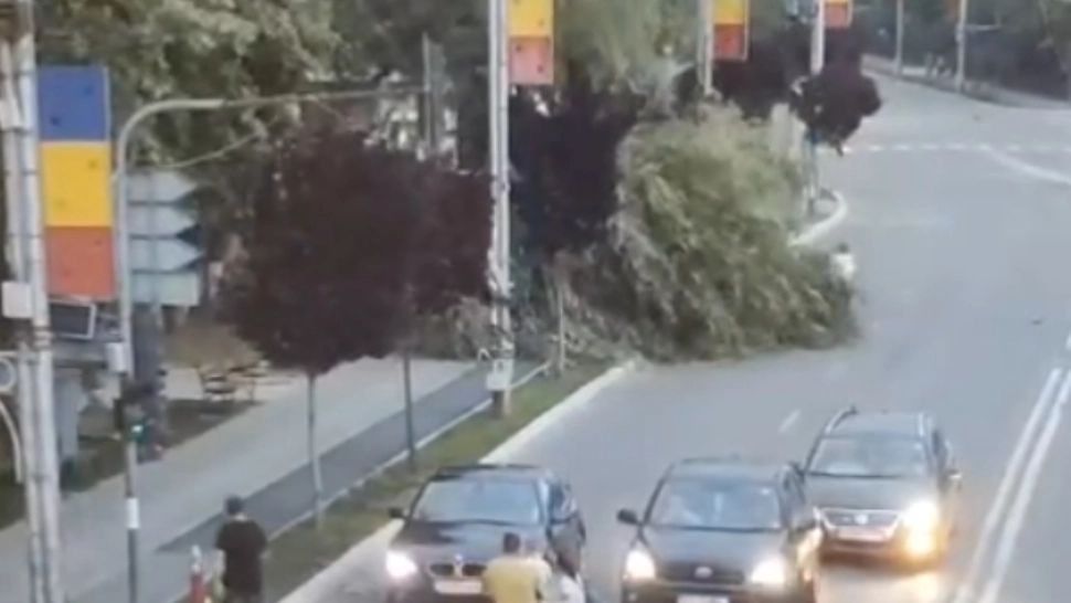 Numai șansa a făcut ca femeie să scape cu viață. Foto/vremeanoua