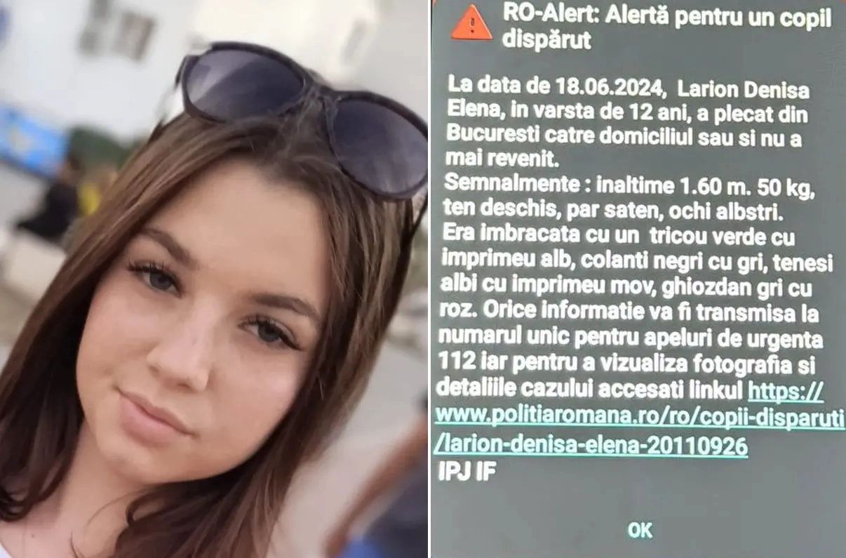 Minora de 12 ani, dispărută marți după ce a plecat de la școală, a fost găsită. Fata locuiește în Bragadiru, dar învață în București