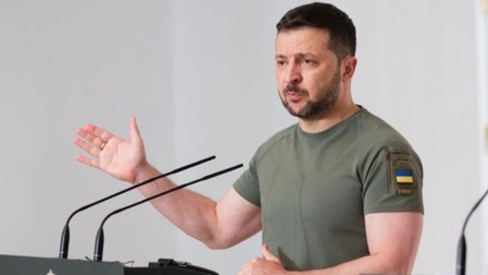 Volodimir Zelenski a mulțumit României pentru sistemul Patriot. Foto: Profimedia